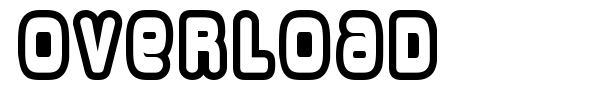 Overload font preview